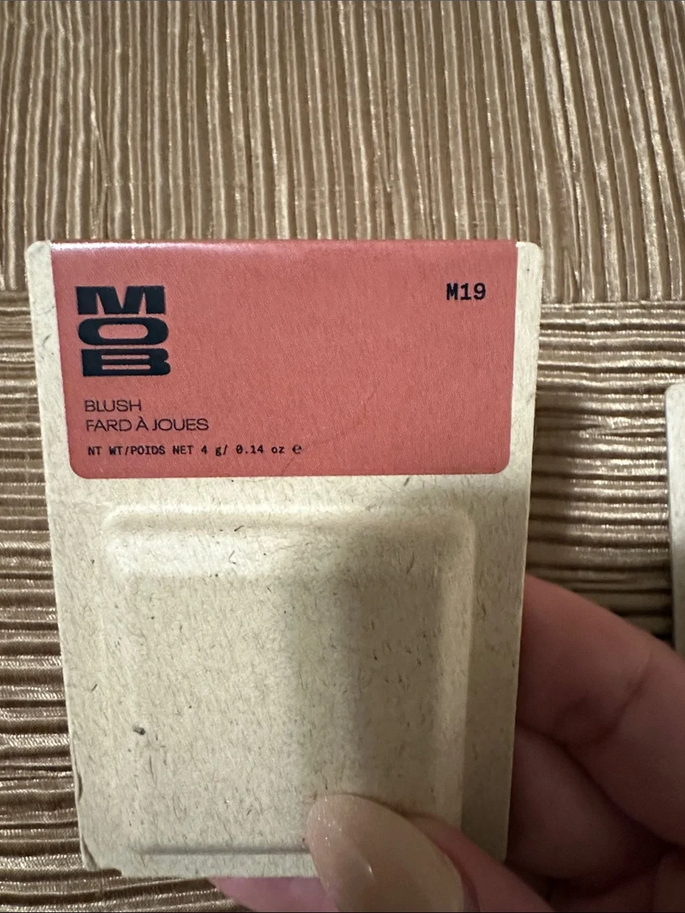 MOB Blush Refill Pans — M19 & M31 Soft Pink Duo